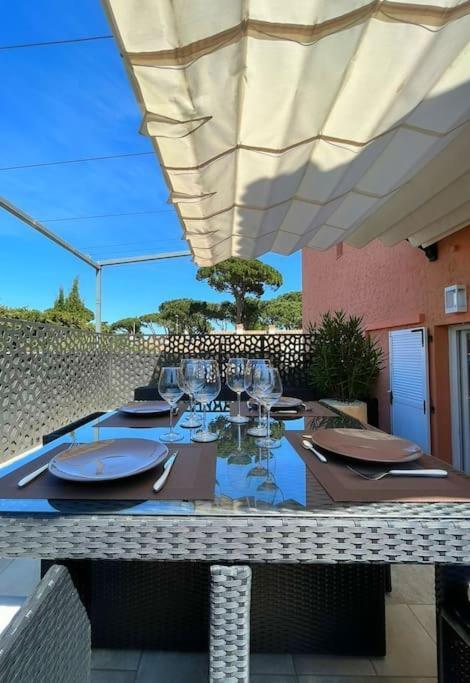 Studio Climatise, Terrasse, Parking Prive, 50M De La Plage Saint-Tropez Esterno foto