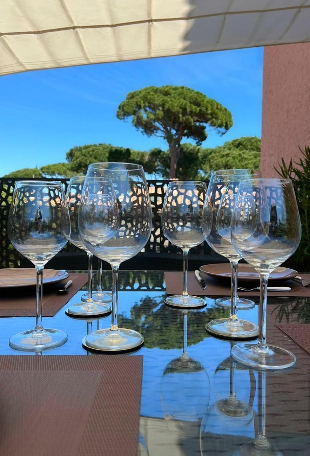Studio Climatise, Terrasse, Parking Prive, 50M De La Plage Saint-Tropez Esterno foto